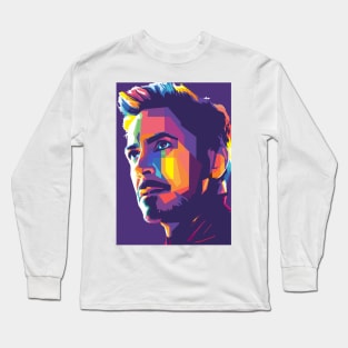 Robert Downey Jr Long Sleeve T-Shirt